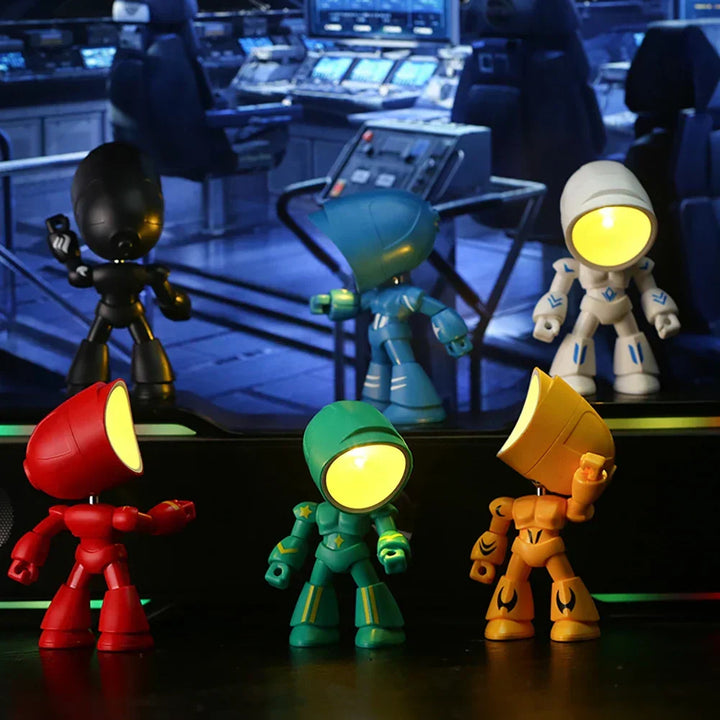 Cute Robot Table Lamp – Creative LED Light for Children's Room and Desk | Kalsten