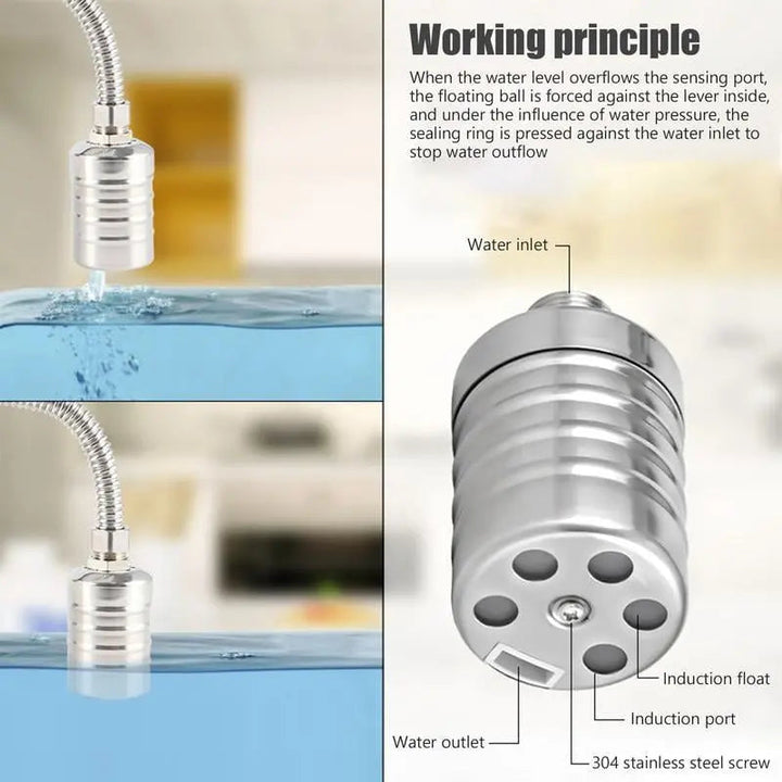 Kalsten | Mini-float-valve made of stainless steel – Automatic water level control