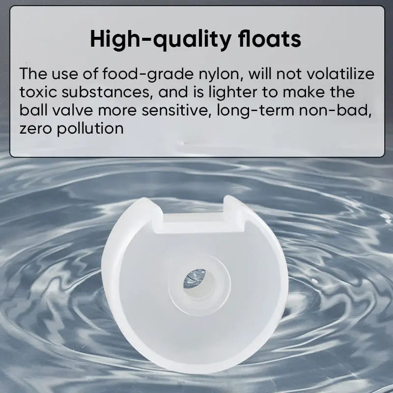 Kalsten | Mini Float Valve | Automatic Water Level Control | Stainless Steel | 10–150 PSI | Compact