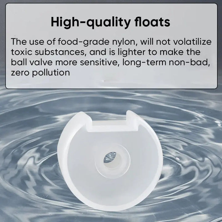 Kalsten | Mini Float Valve | Automatic Water Level Control | Stainless Steel | 10–150 PSI | Compact