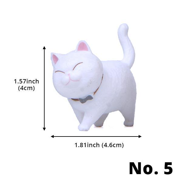 Mini Strolling Cat Figurines | Kalsten