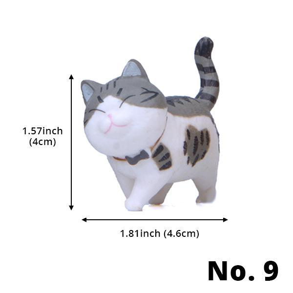 Mini Strolling Cat Figurines | Kalsten