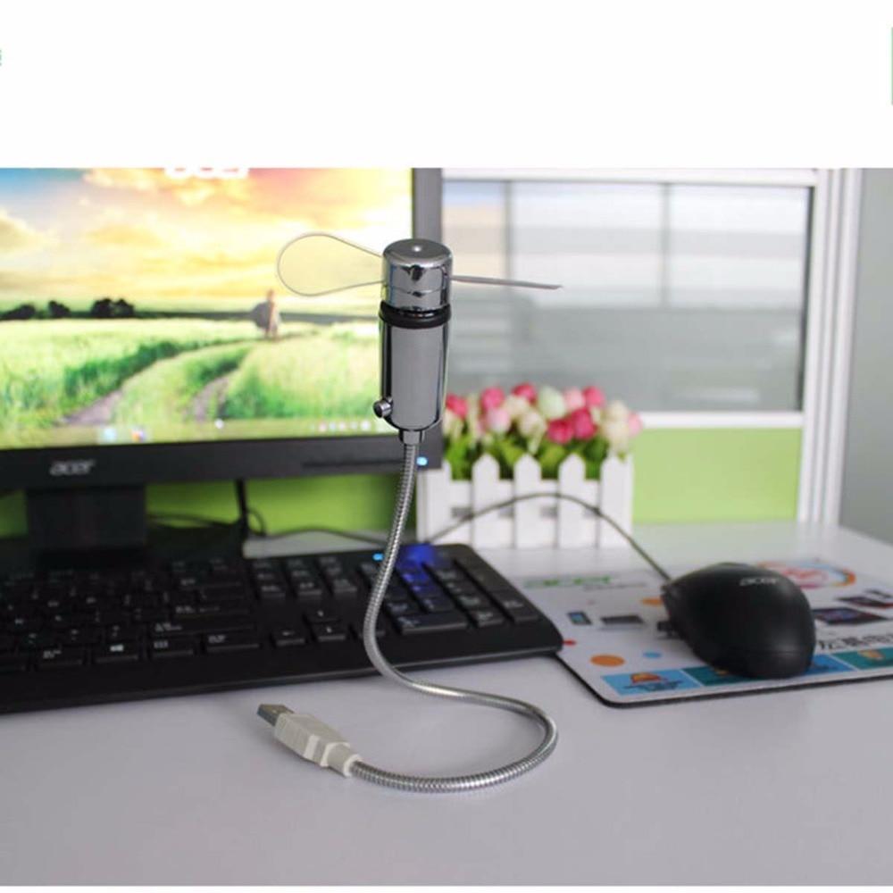 Mini USB Clock Fan | Kalsten