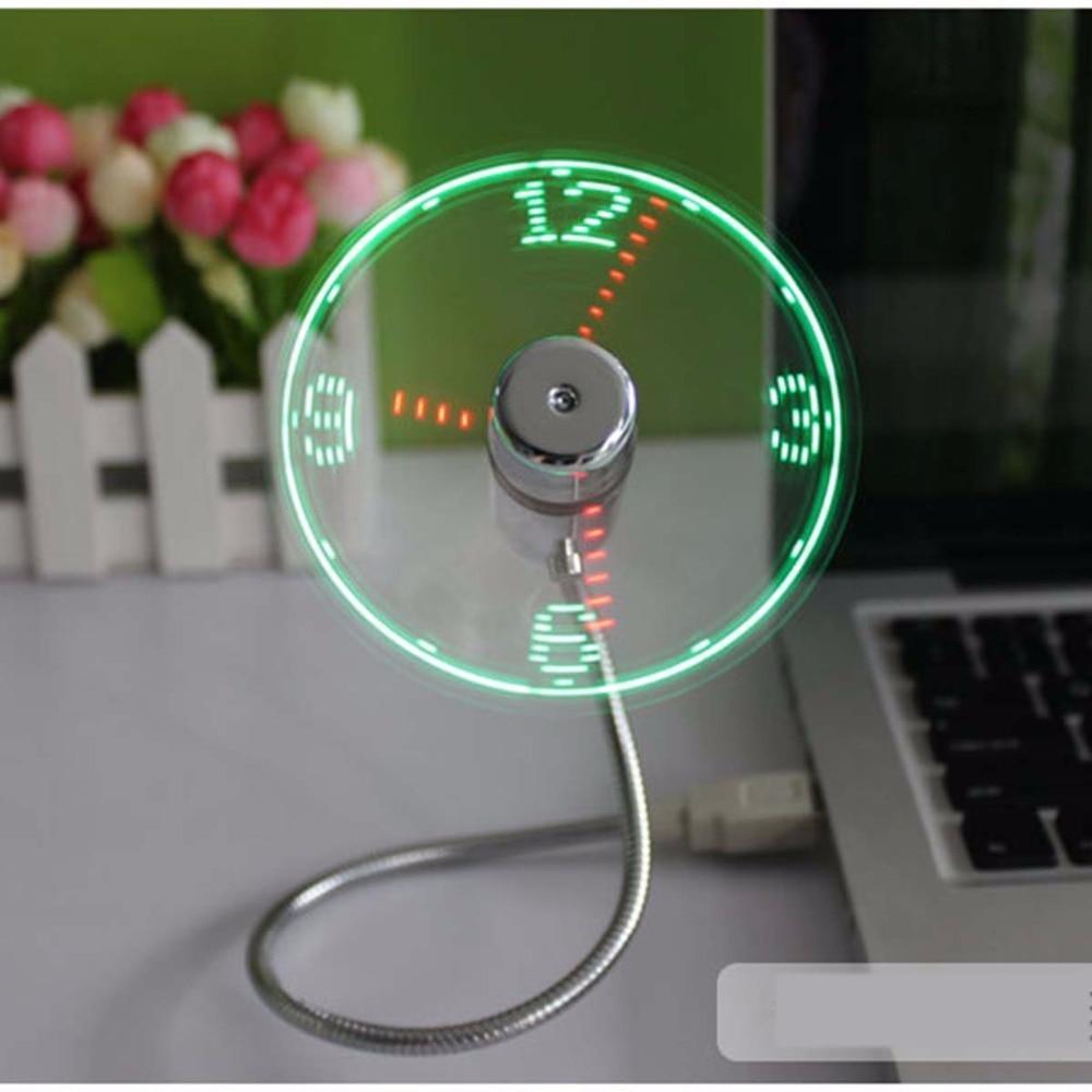 Mini USB Clock Fan | Kalsten