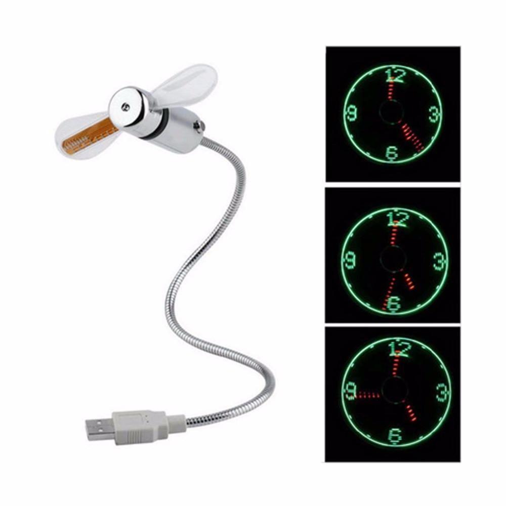 Mini USB Clock Fan | Kalsten