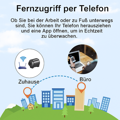 Skanto | Mini Surveillance Camera WLAN Night Vision Motion Detection
