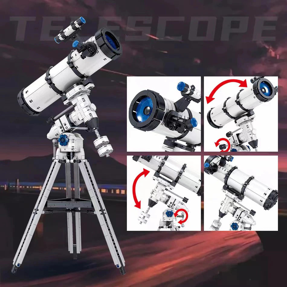 Mini Astronomical Telescope Building Blocks Toy | Kalsten
