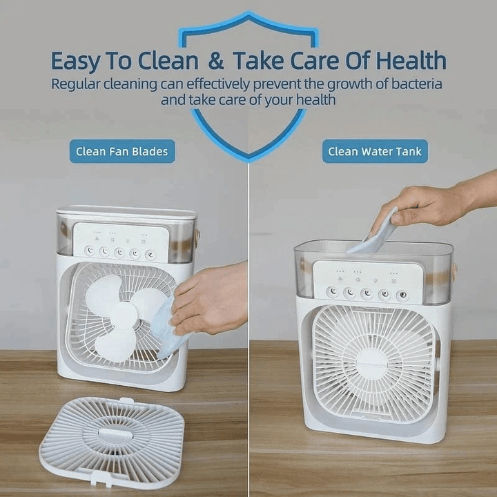 Mini Ice Nebula Fan 2-in-1 Portable | Kalsten