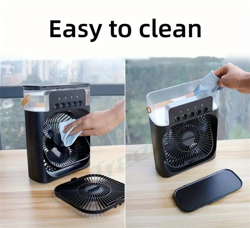 Mini Ice Nebula Fan 2-in-1 Portable | Kalsten