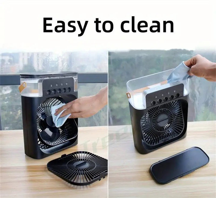 Mini Ice Nebula Fan 2-in-1 Portable | Kalsten