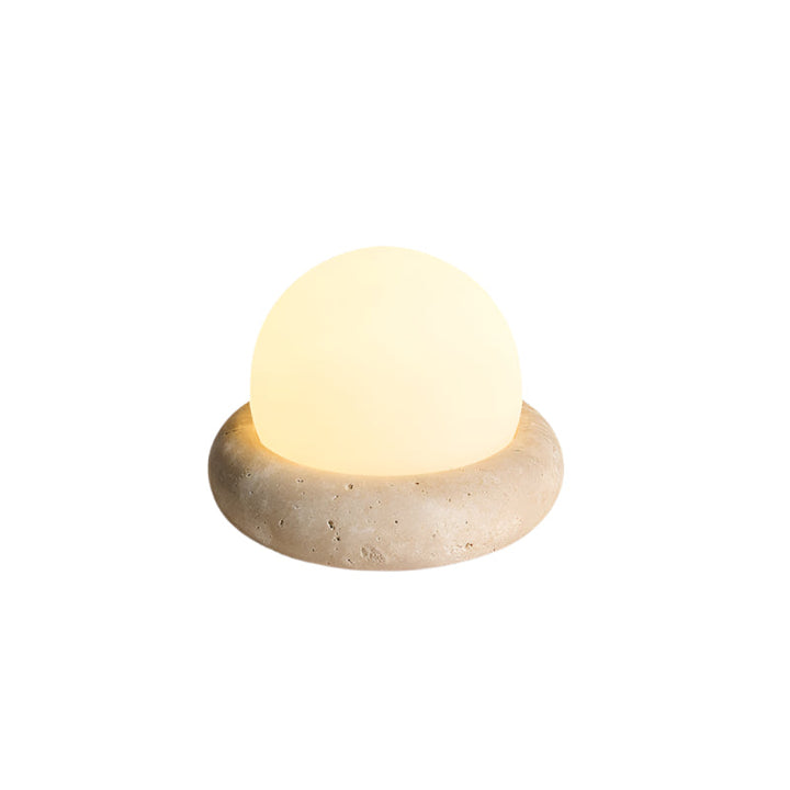 Travertine Table Lamp | Kalsten