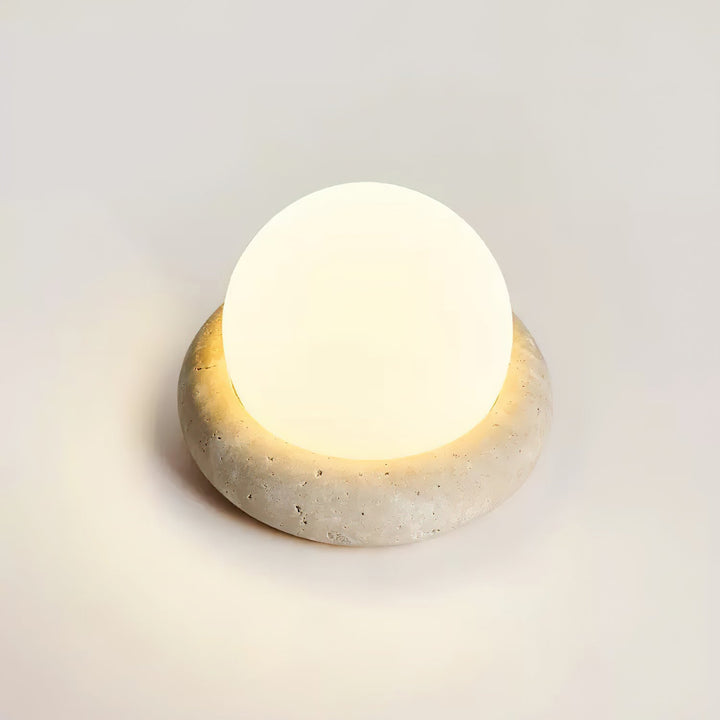 Travertine Table Lamp | Kalsten