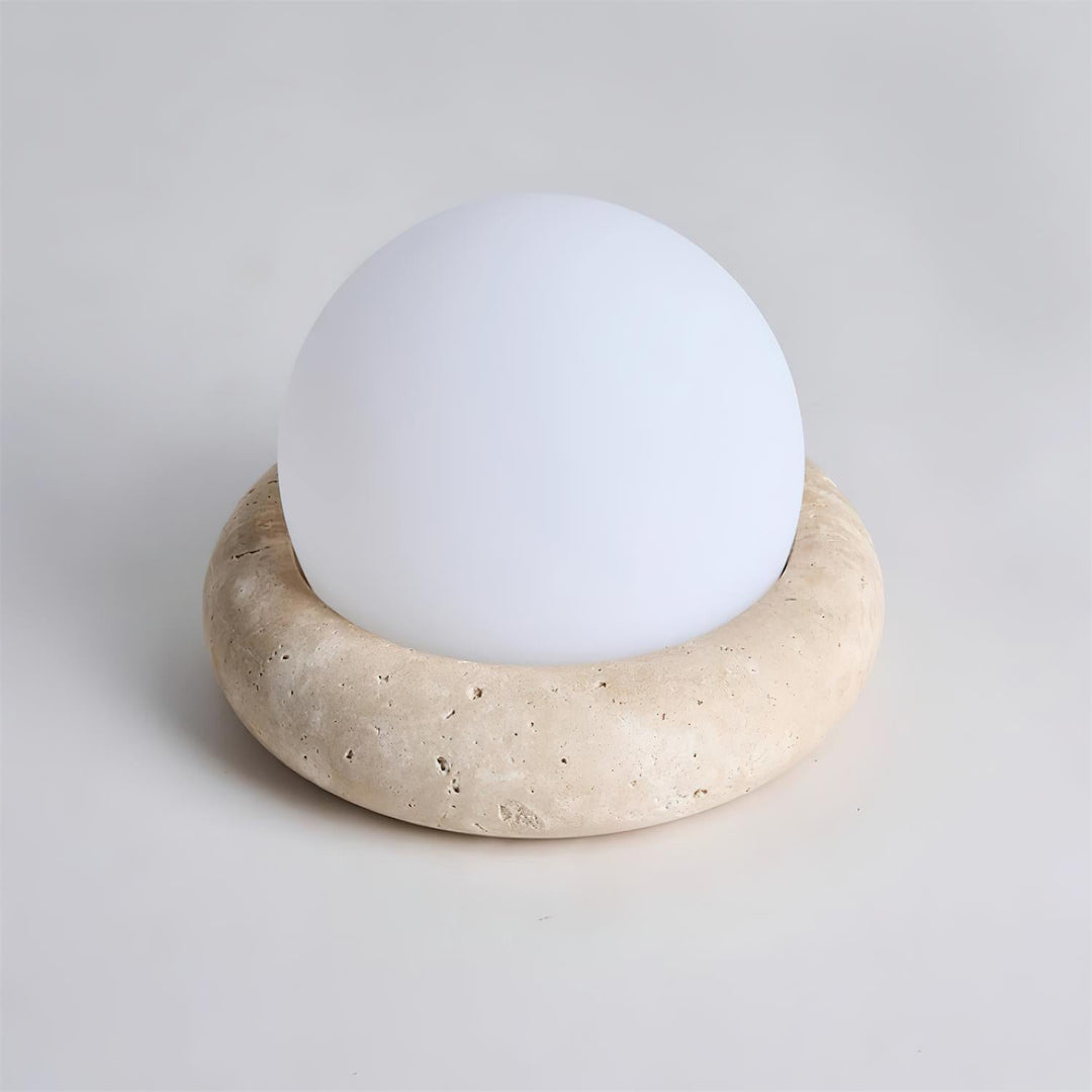 Travertine Table Lamp | Kalsten