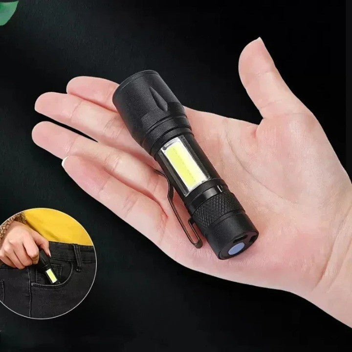 Mini Tactical Camping Rechargeable Flashlight | Kalsten