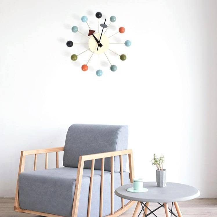 Modern Wall Clock 3D Design Quiet and Minimalist 32 cm | Kalsten