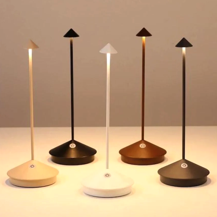 Wireless Rechargeable Table Lamp – Dimmable