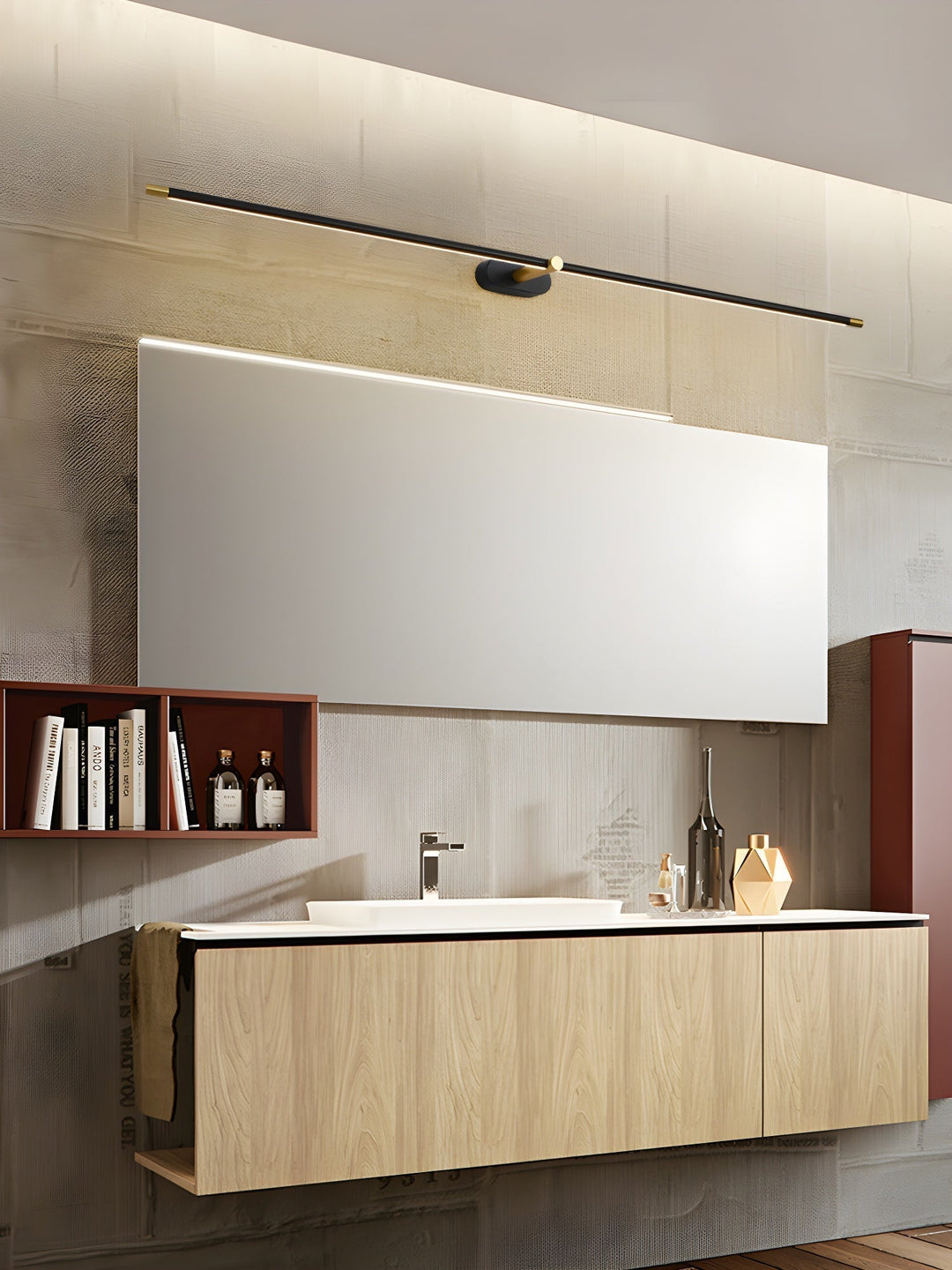 Minimalist Linear Plug-in Wall light Wall Lamp | Kalsten