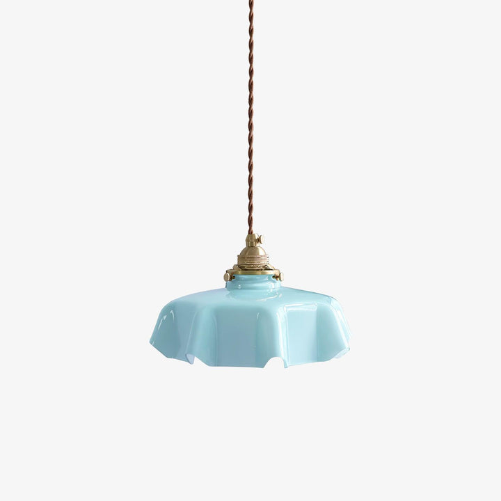 French Flower Droplight Pendant Swag Light | Kalsten