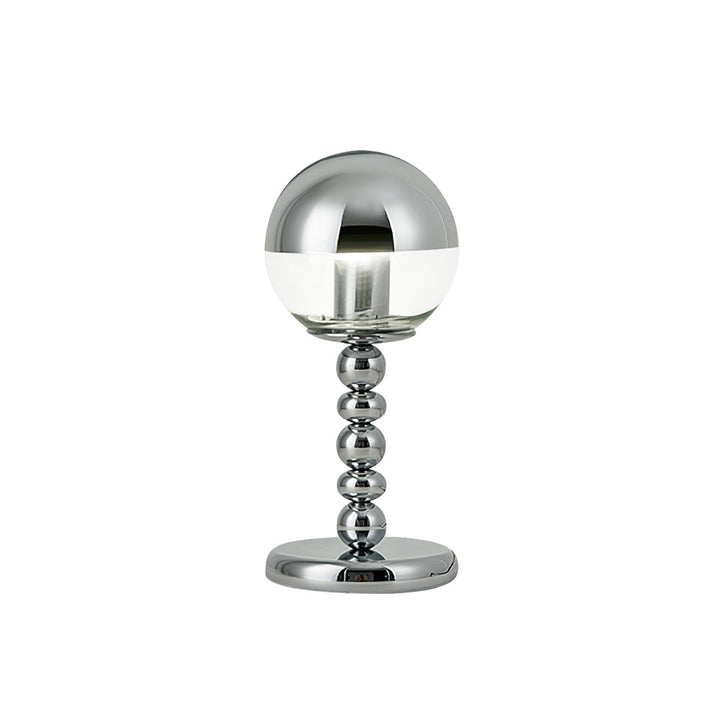 MirrorGlow – Minimalist Chrome Table Lamp | Kalsten