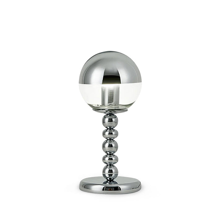 MirrorGlow – Minimalist Chrome Table Lamp | Kalsten