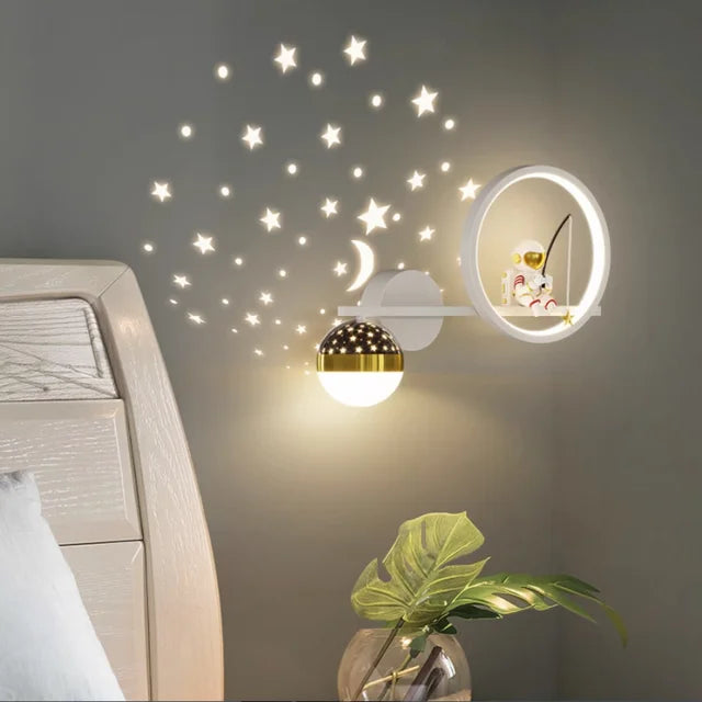 Children's Room Wall Light – Stylish star-shaped LED wall light for kids | Gentle light for the bedroom | Kalsten