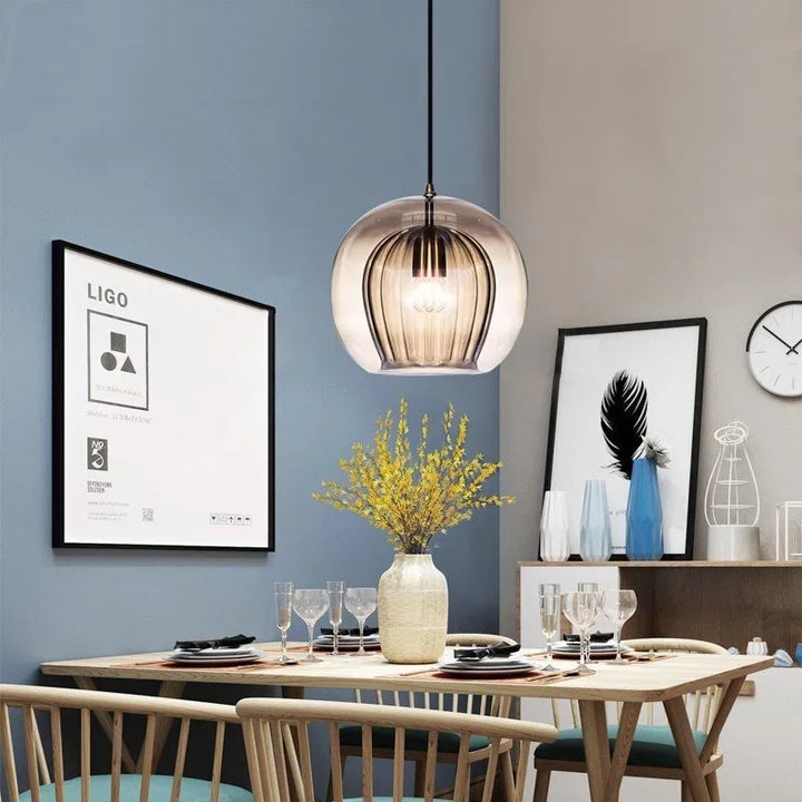 Modern Glass Pendant Light