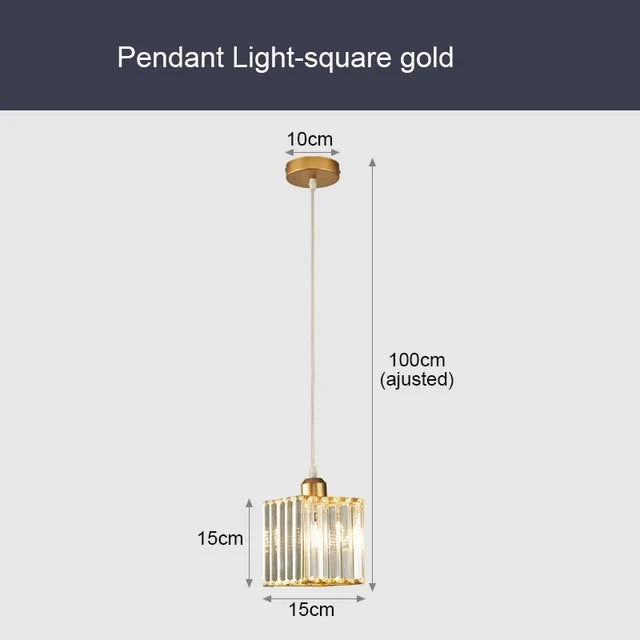 GlinsterLicht Crystal Pendant Lamp – Luxury and Elegance for Your Interior | Kalsten