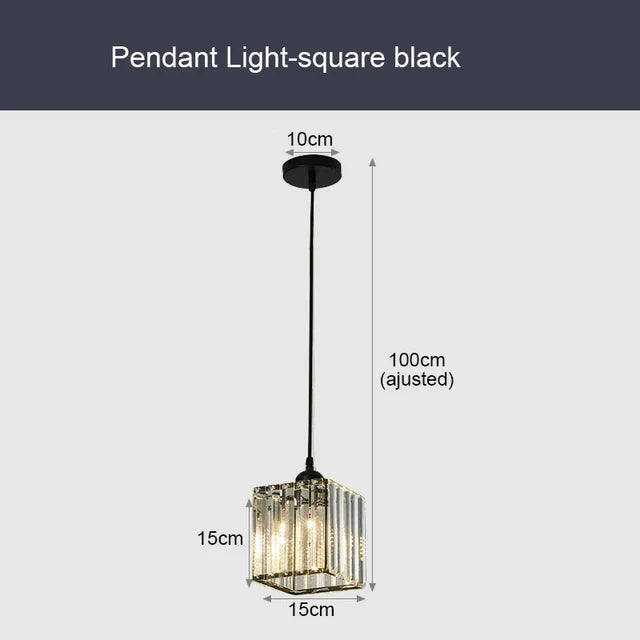 GlinsterLicht Crystal Pendant Lamp – Luxury and Elegance for Your Interior | Kalsten