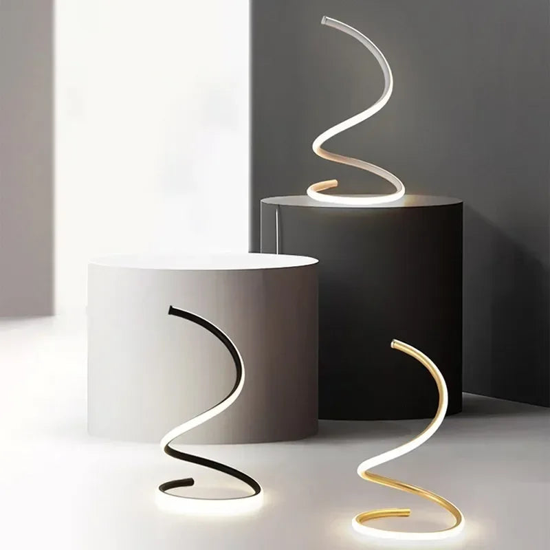 Minimalist LED Table Lamp with Adjustable Shade - Stylish Lighting for Home Kalsten