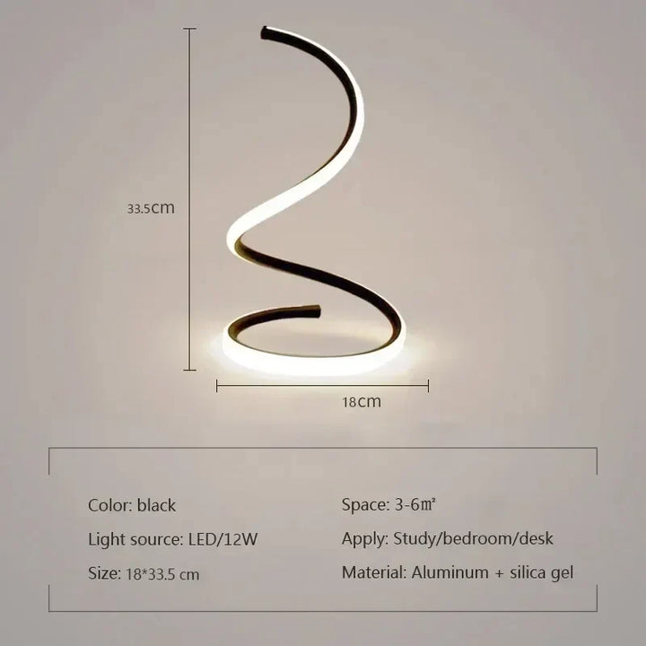 Minimalist LED Table Lamp with Adjustable Shade - Stylish Lighting for Home Kalsten