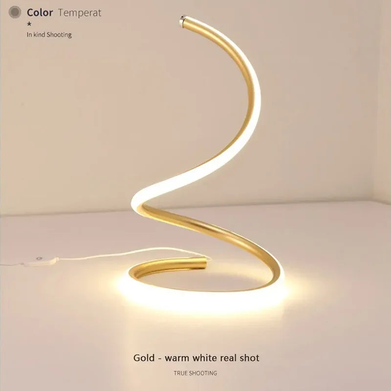 Minimalist LED Table Lamp with Adjustable Shade - Stylish Lighting for Home Kalsten