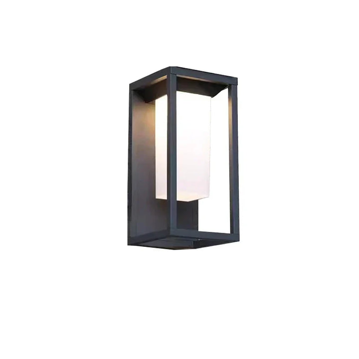 Modern LED wall light for outdoor use, energy-saving and weatherproof | Kalsten