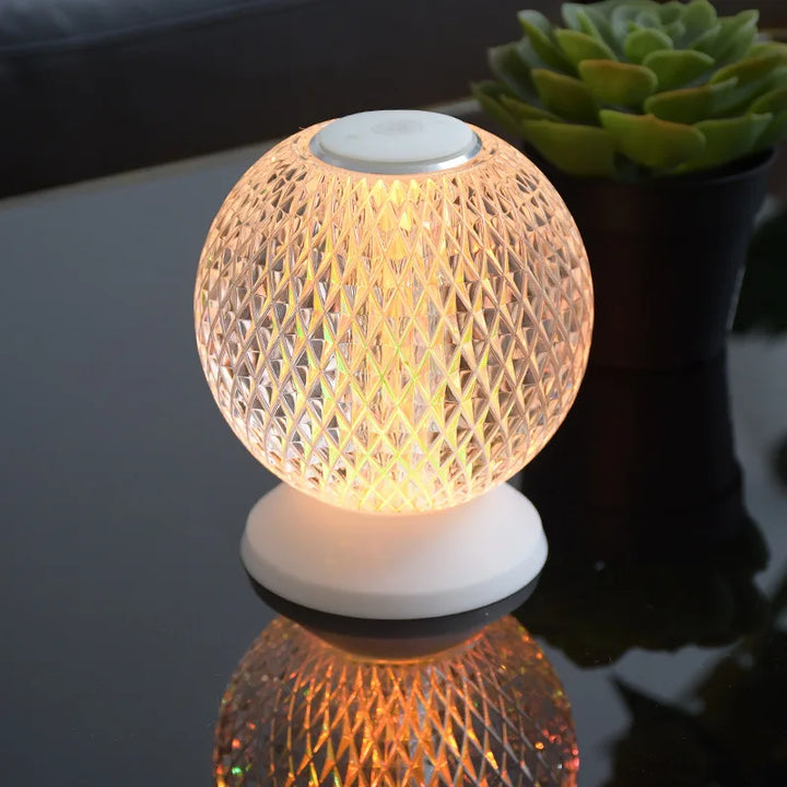 Chic Crystal Table Lamp – Wireless Luxury Lighting Kalsten