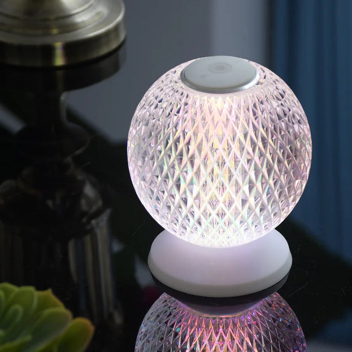 Chic Crystal Table Lamp – Wireless Luxury Lighting Kalsten