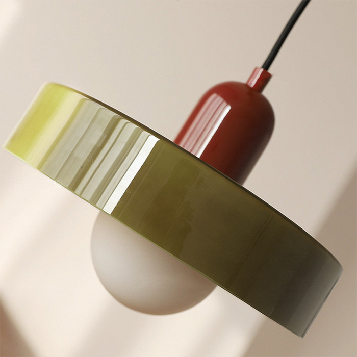 Kalsten | Bauhaus Inspired Colourful Glass Pendant Light