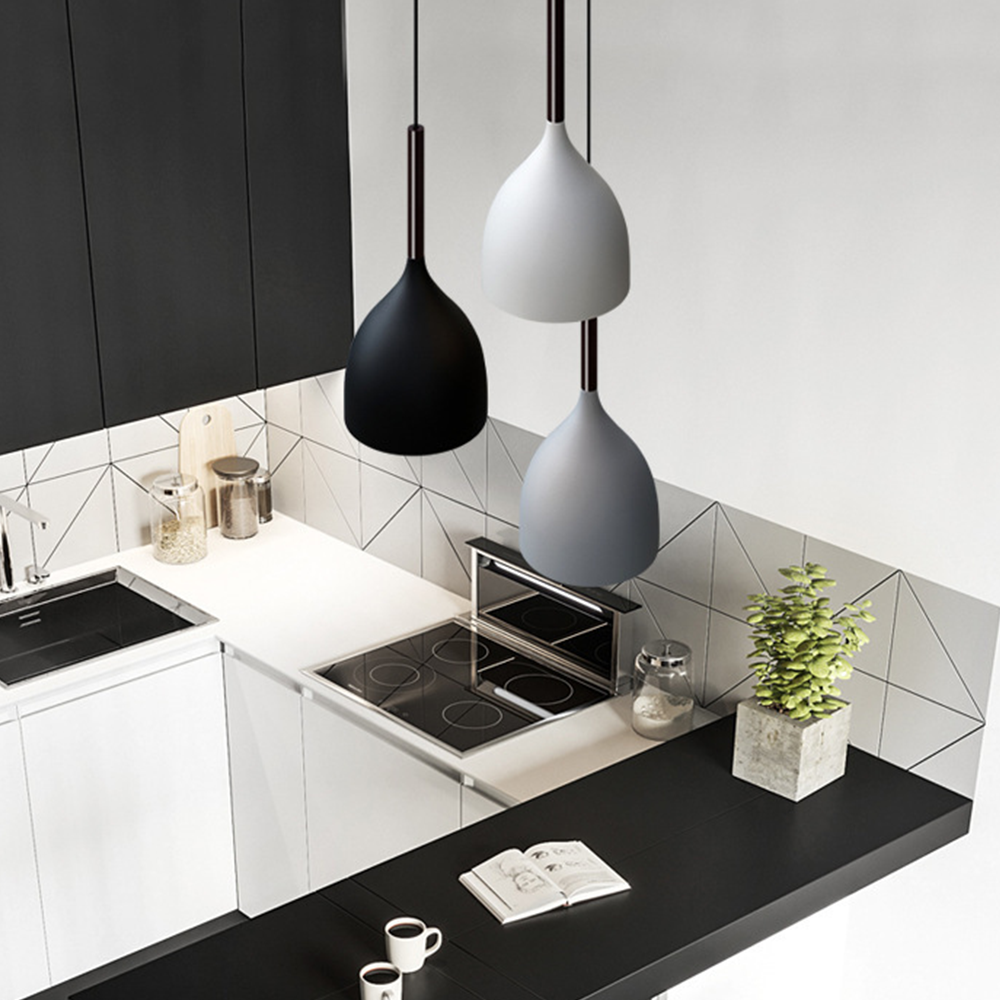 Modern Metal Triple Pendant Lights | Kalsten