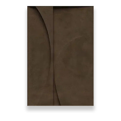 Modern Minimalist Flat Geometric Lines Wall Art Fine Art Canvas Prints Retro Brown Abstract Pictures For The Living Room Contemporary Interior Design Decor | Karnz