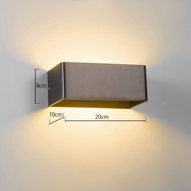 Cube-Shade Wall Light