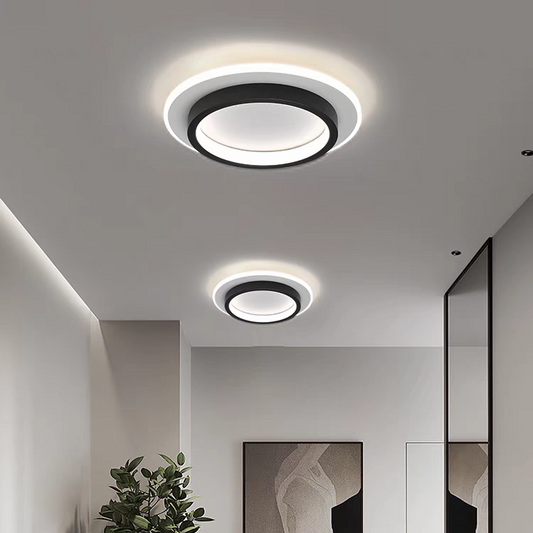 Round Flush Mount with Acrylic LED Diffuser