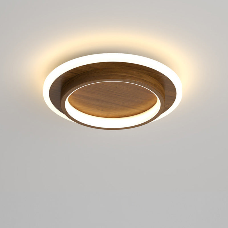 Round Flush Mount with Acrylic LED Diffuser
