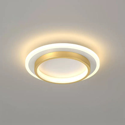 Round Flush Mount with Acrylic LED Diffuser