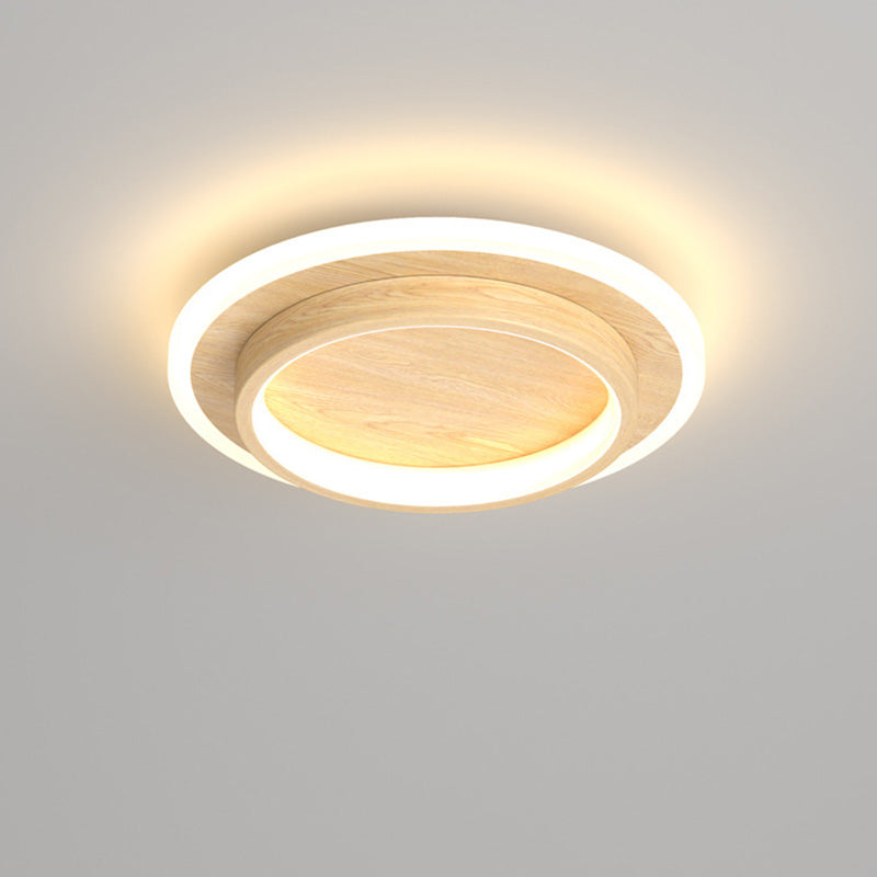Round Flush Mount with Acrylic LED Diffuser