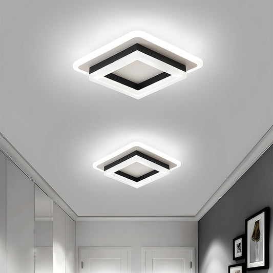 Square LED Flush Mount Ceiling Light