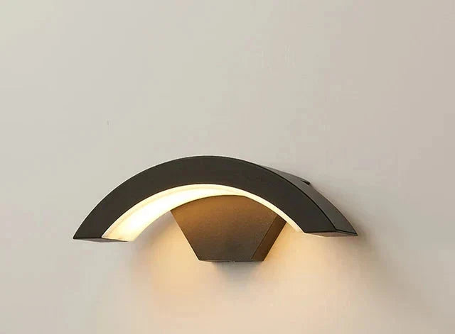 LED wall light with motion sensor - weatherproof body induction light, energy-saving, ideal for outdoor use and security | Kalsten