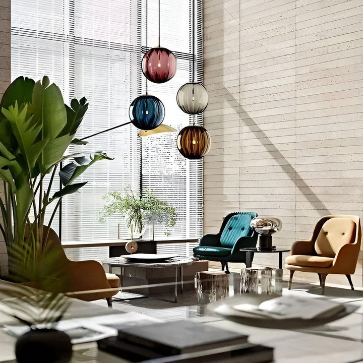 Glass Ball LED Pendant Light – ordic Glass Ball Design | Stylish Living Spaces | Kalsten