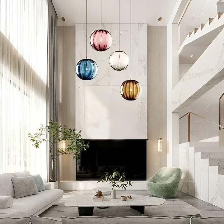Glass Ball LED Pendant Light – ordic Glass Ball Design | Stylish Living Spaces | Kalsten