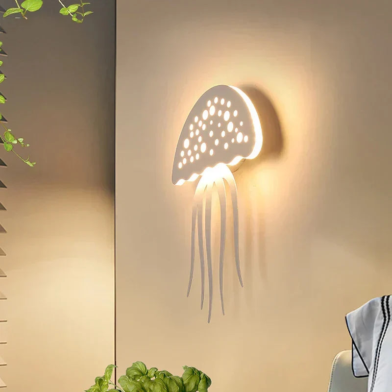 QualleGlow | Exclusive LED wall lamp in the shape of a jellyfish | Kalsten