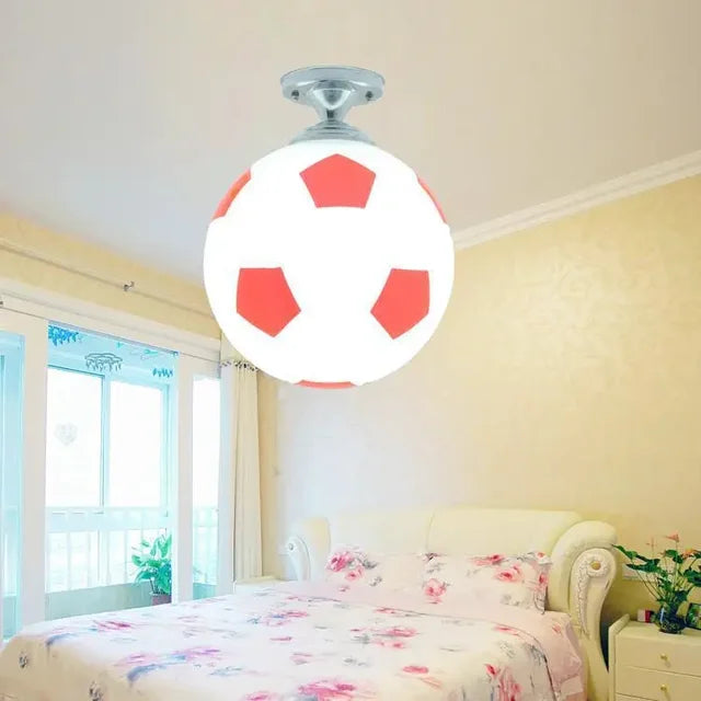 LED ceiling light in ball design - Children's room lamp with glass sphere | Brehn