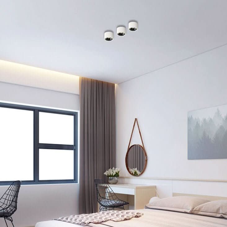 BowLift | Minimalist ceiling light with adjustable light spot