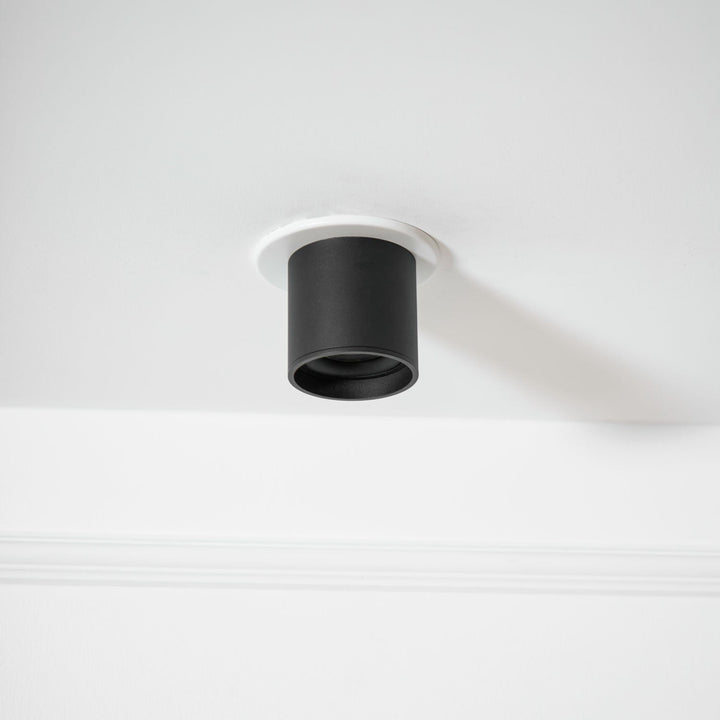 Metal Ceiling Light 3.1 in x 3.3 in White Indoor Modern Flush Mount LED Fixture Warm Neutral Cool | Kalsten